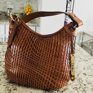 Cole Haan leather shoulder bag